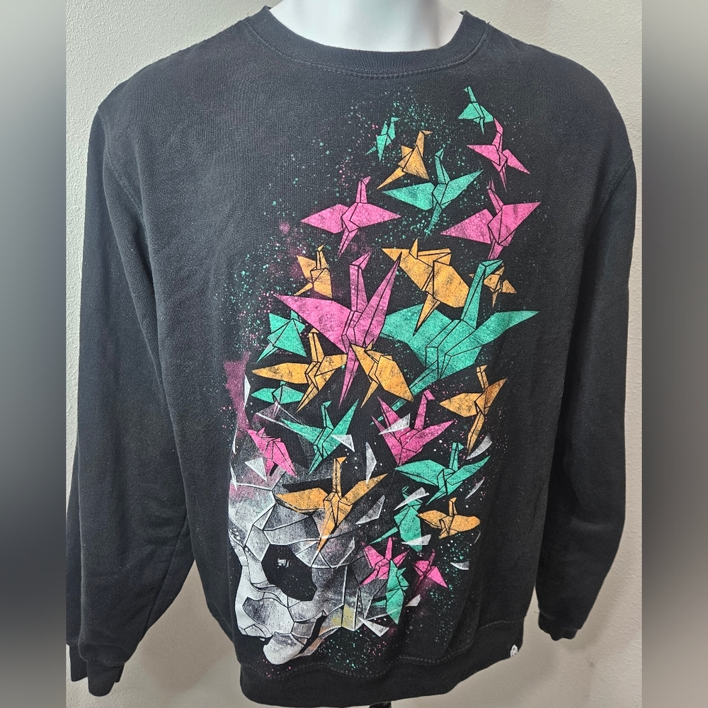 Into The AM Oragami Panda Sweatshirt Men's Large